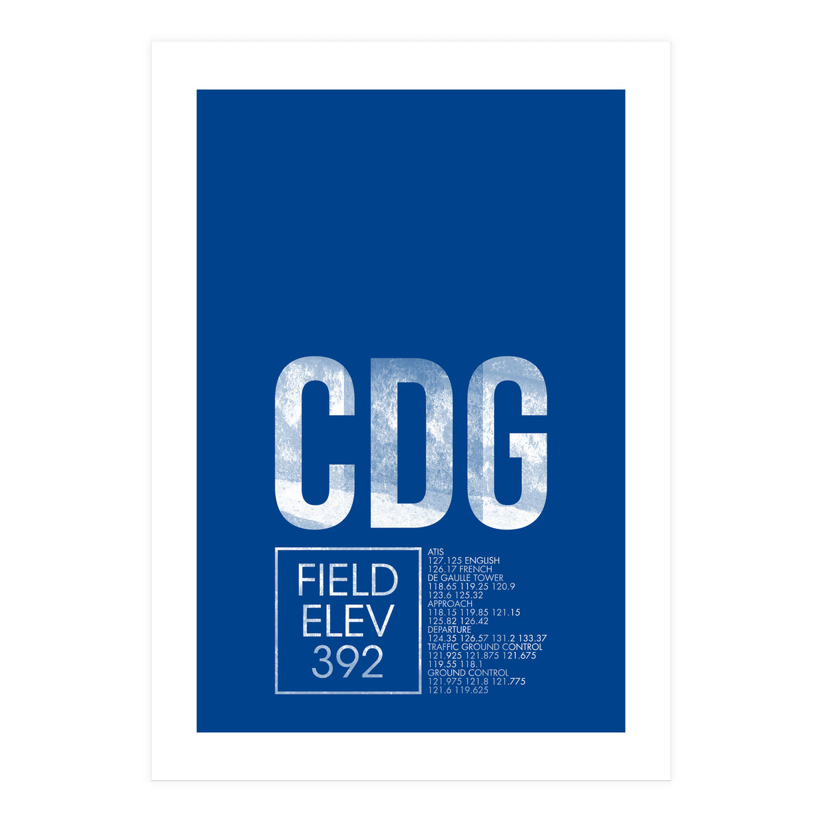 Paris CDG Atc (Print Only)