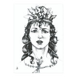 Butterfly Crowned Priestess (Print Only) thumbnail