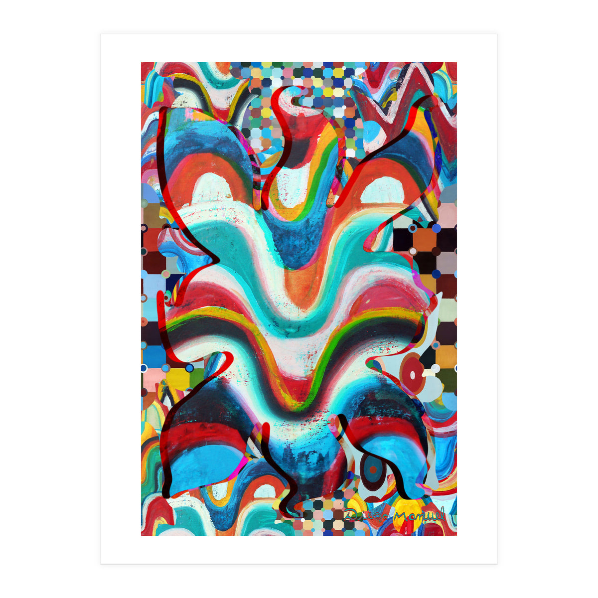 Pop Abstract 2023 Tapiz 83 (Print Only)