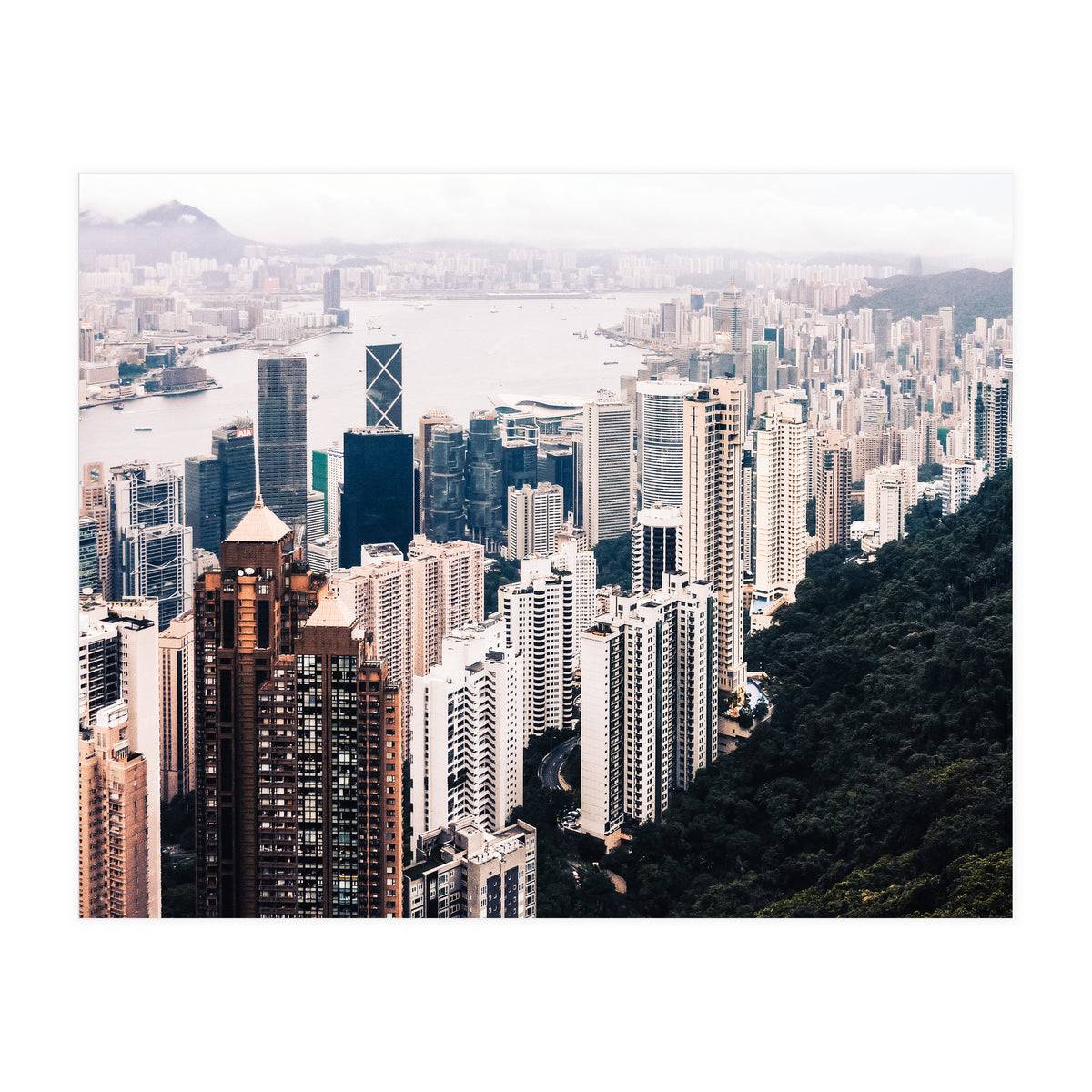 Hong Kong Sunset I (Print Only)