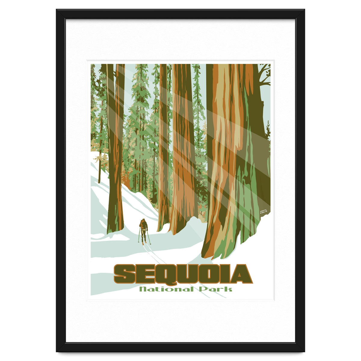 Sequoia National Park Poster