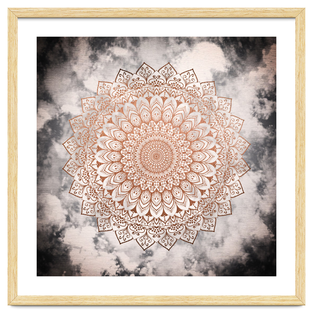 Rose Night Mandala