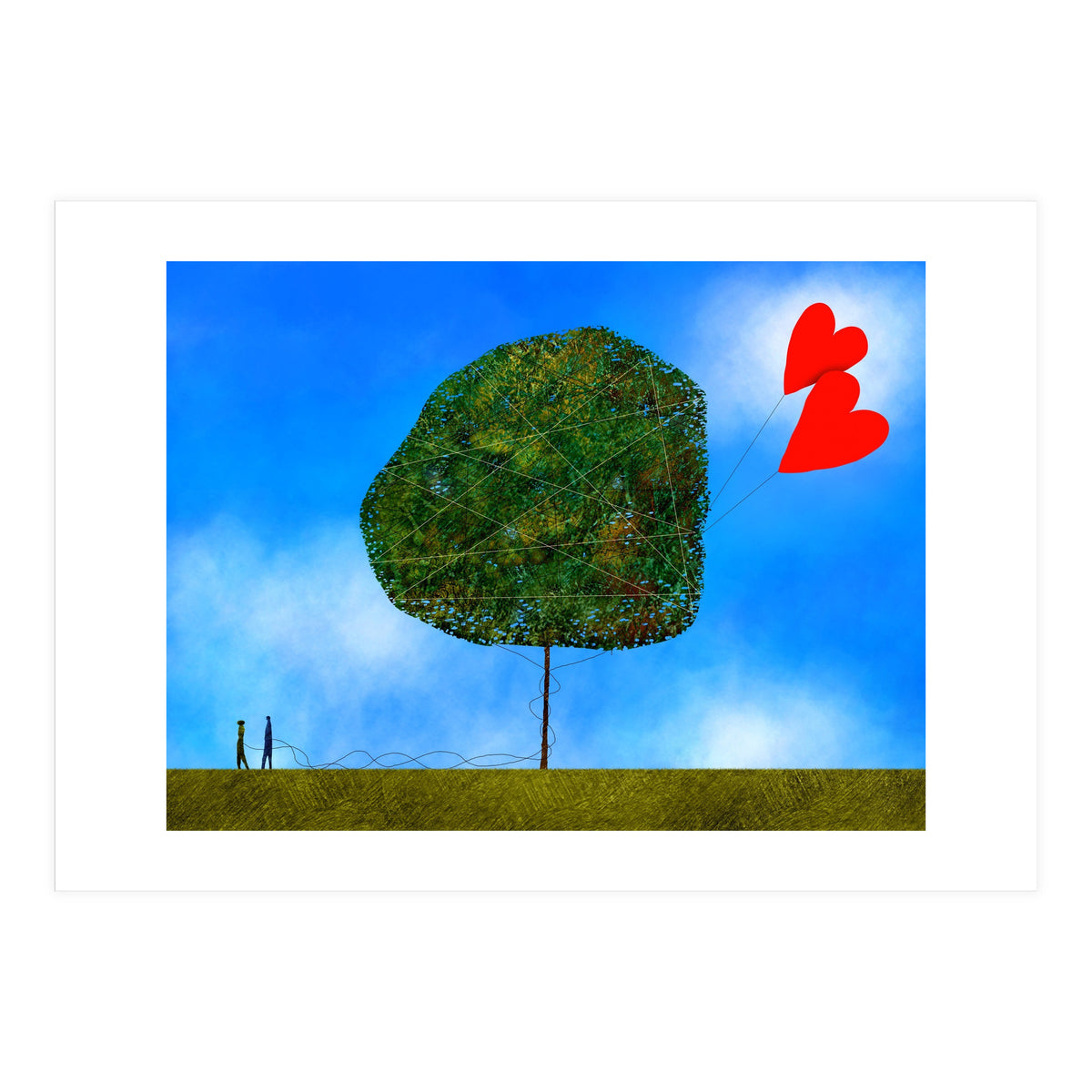 Tangled Up In Love (Print Only)