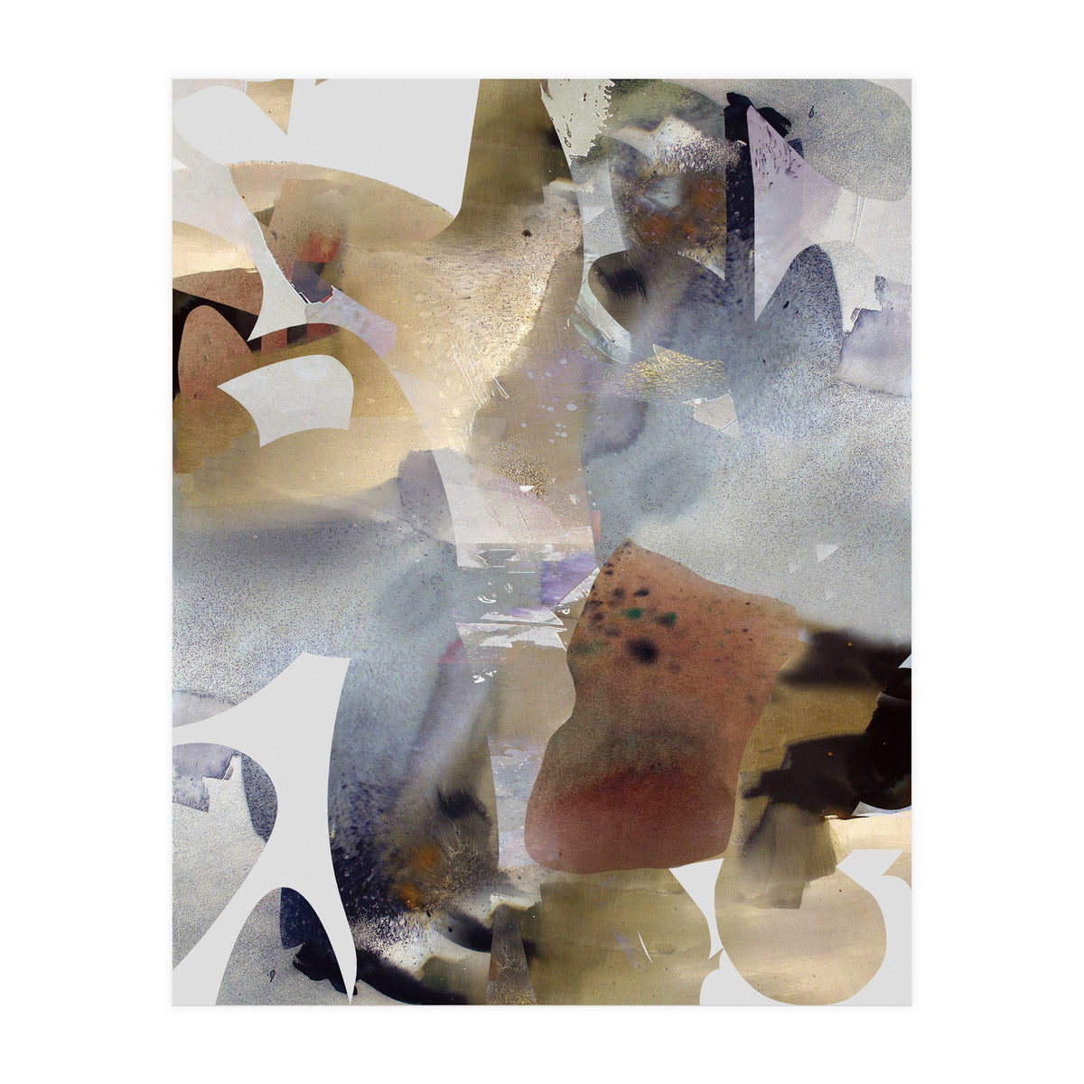 Abstract Aquarell 3 (Print Only)