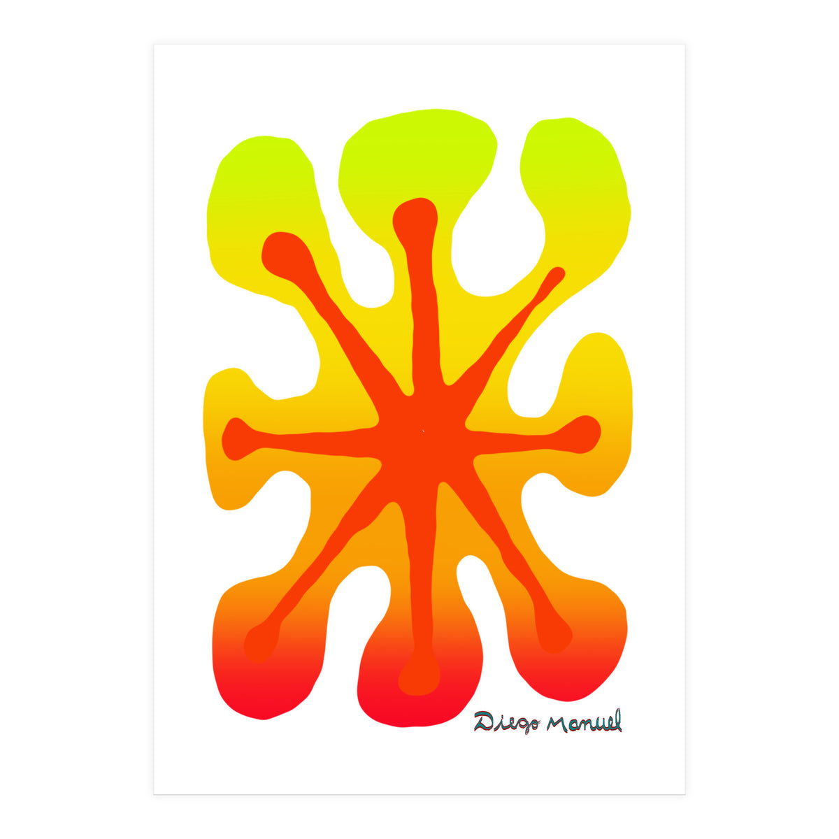 Fuego 100 Copia (Print Only)