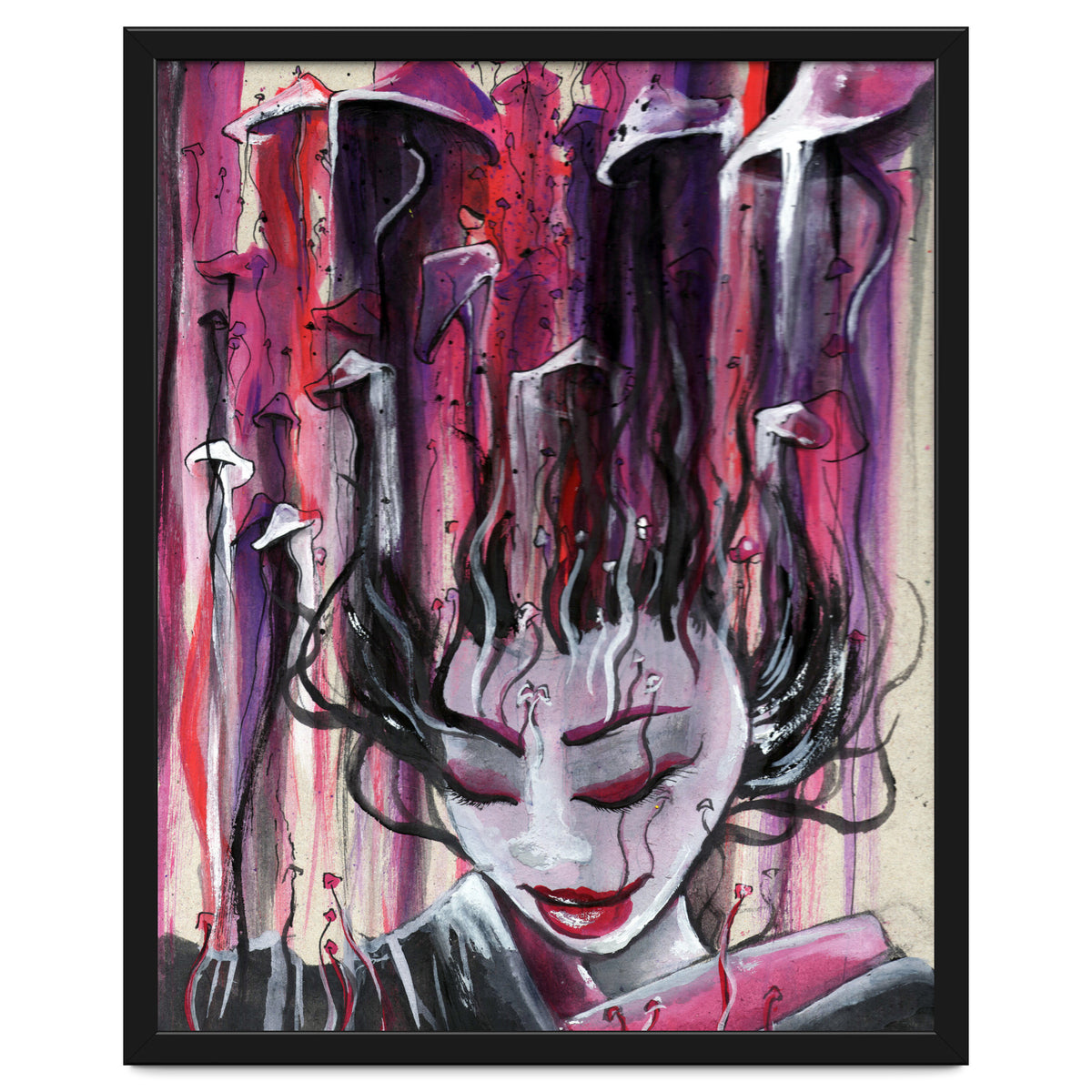 Geisha in Mushrooms: The Surrealistic Concubine