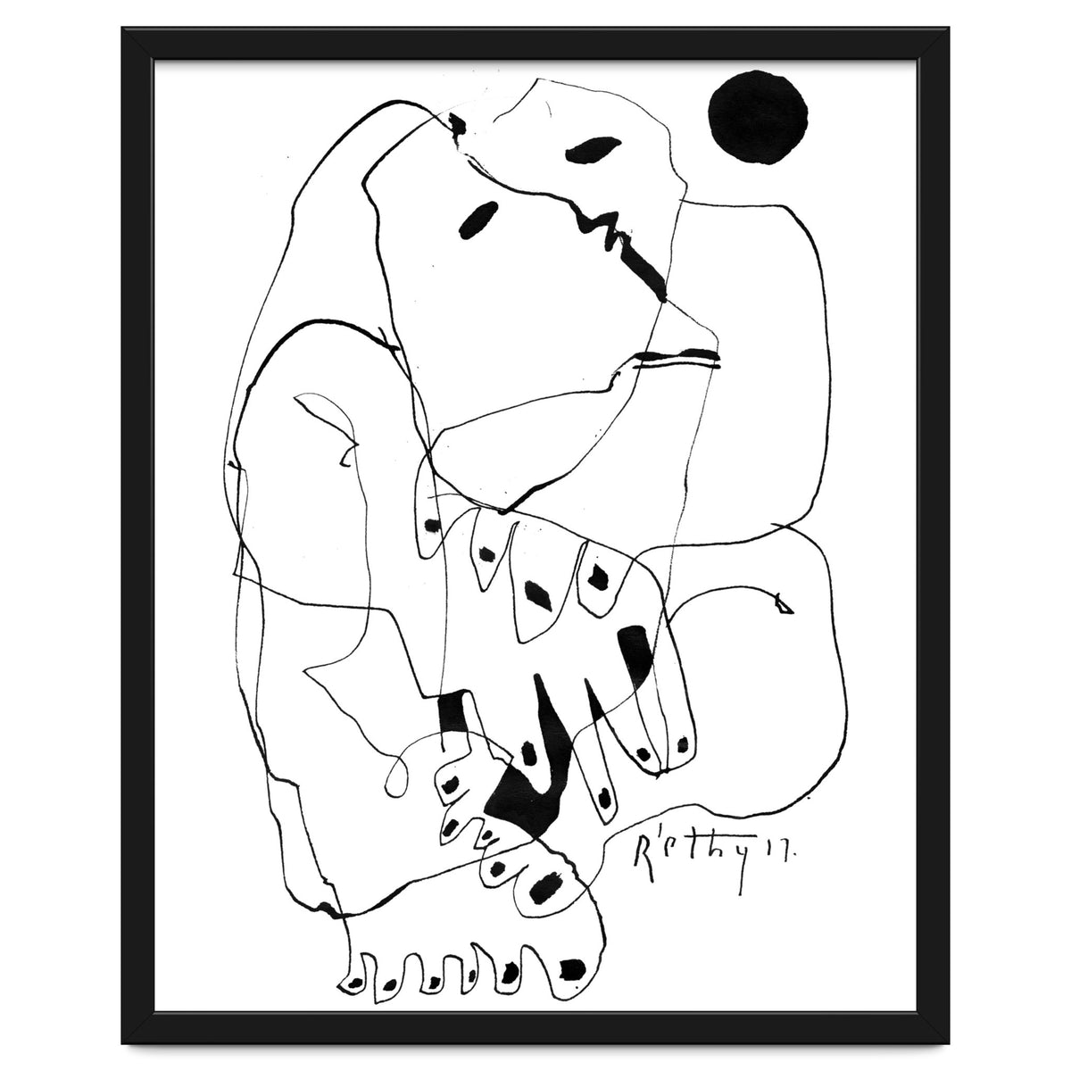 Purification of the Soul - b&w