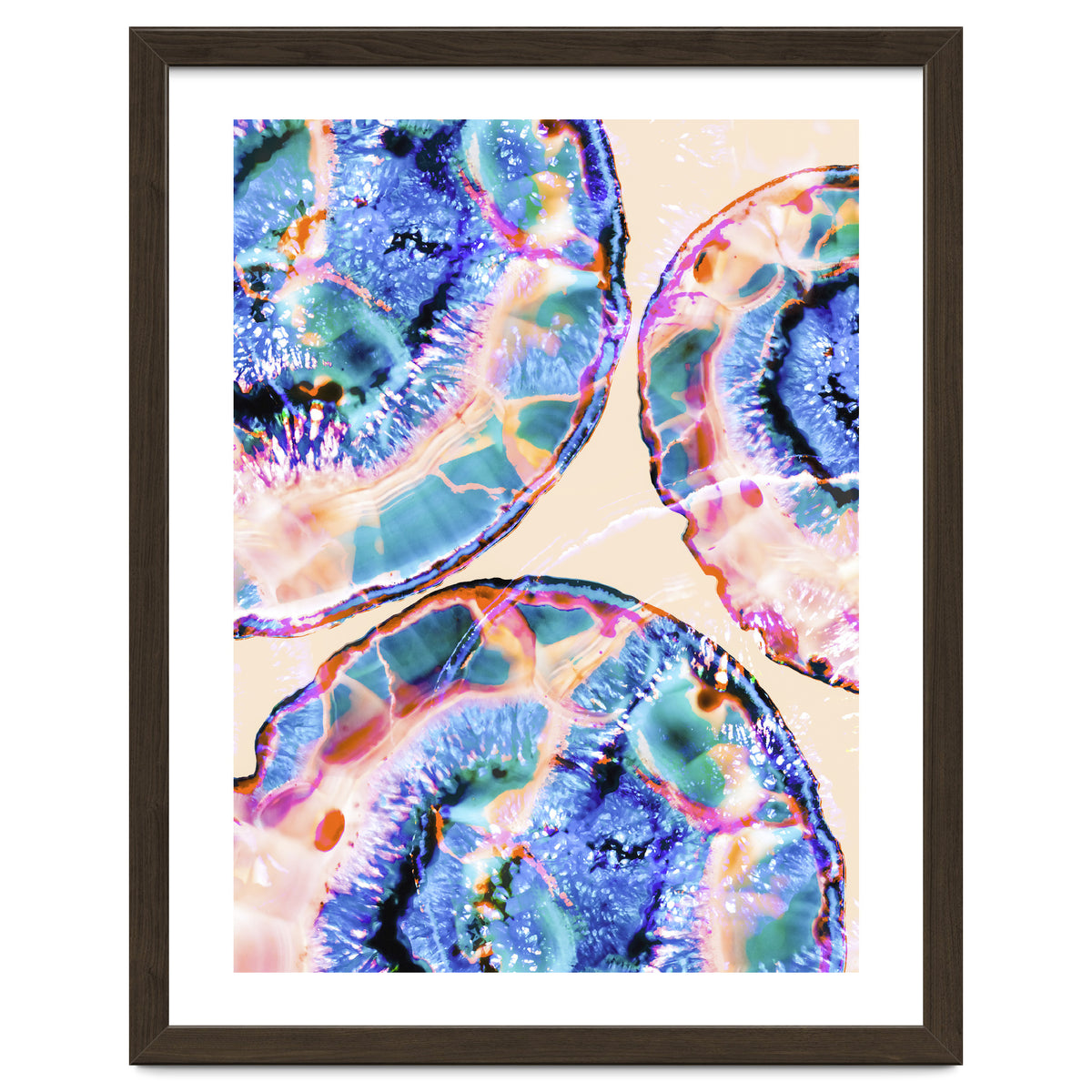 Abstract Agate Painting