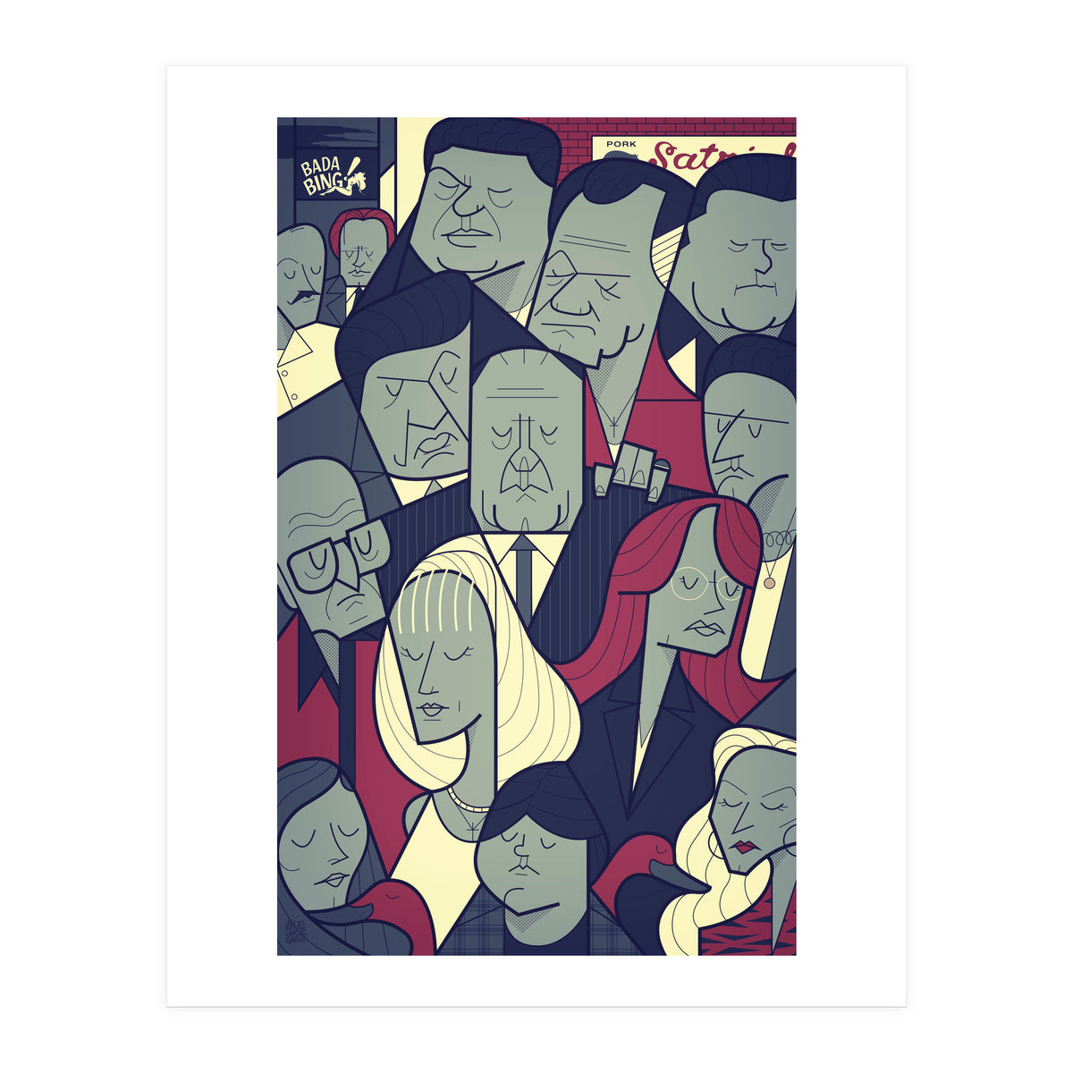 Sopranos (Print Only)