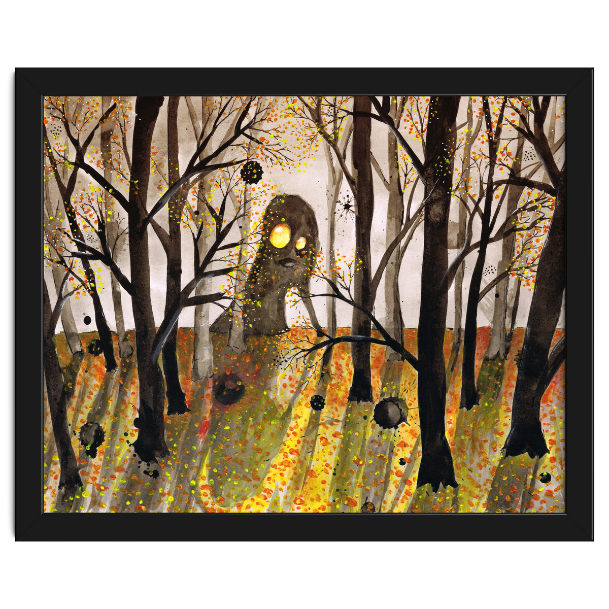 Monster in the woods