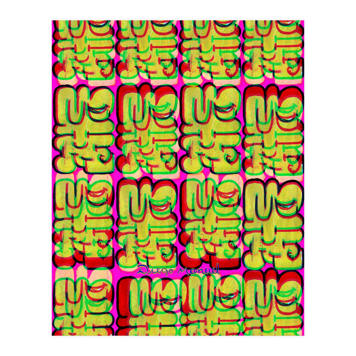 Graffitis 2021 Tapiz 115 (Print Only)