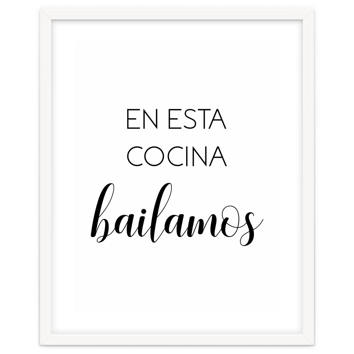 In This Kitchen We Dance (Spanish)