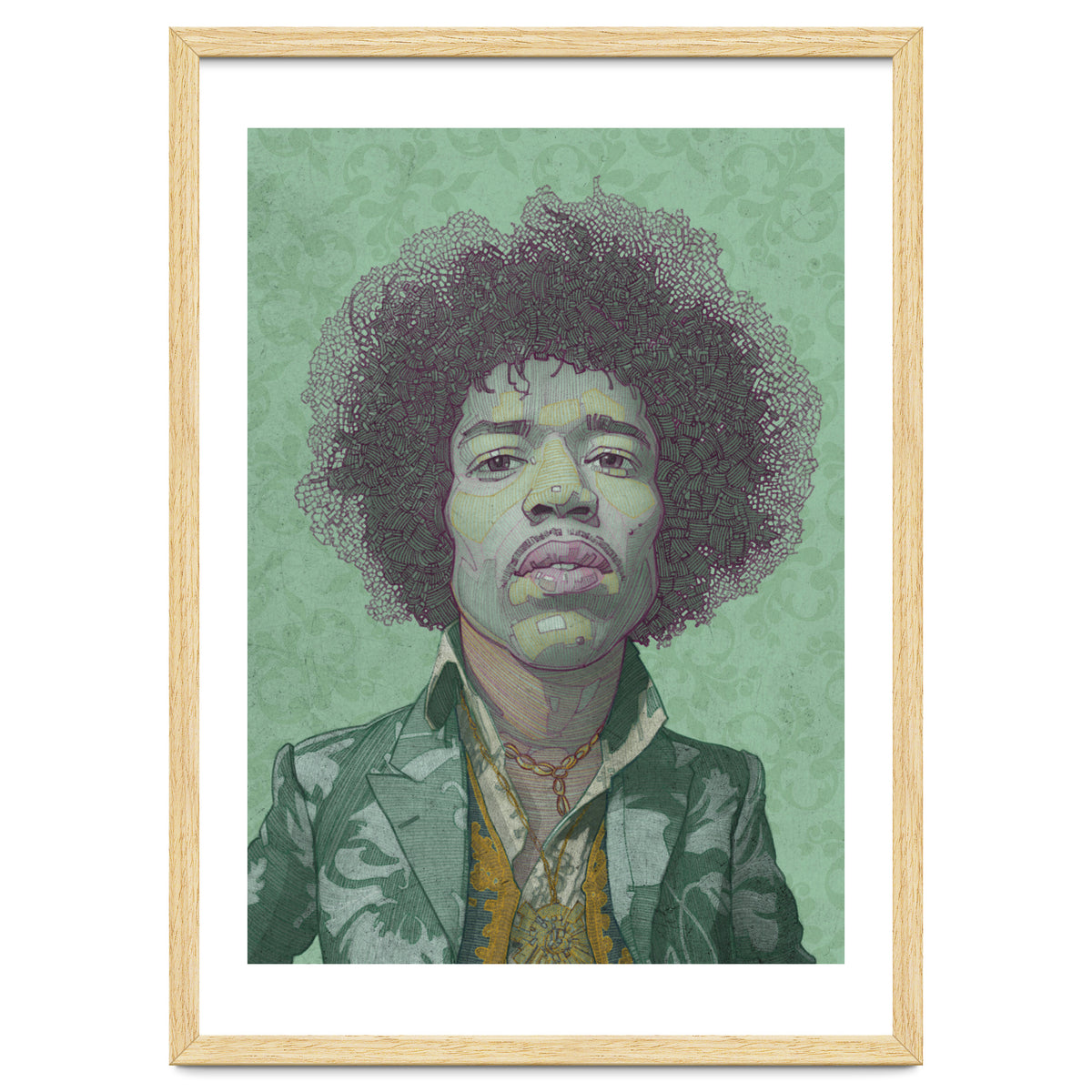 Hendrix Illustration