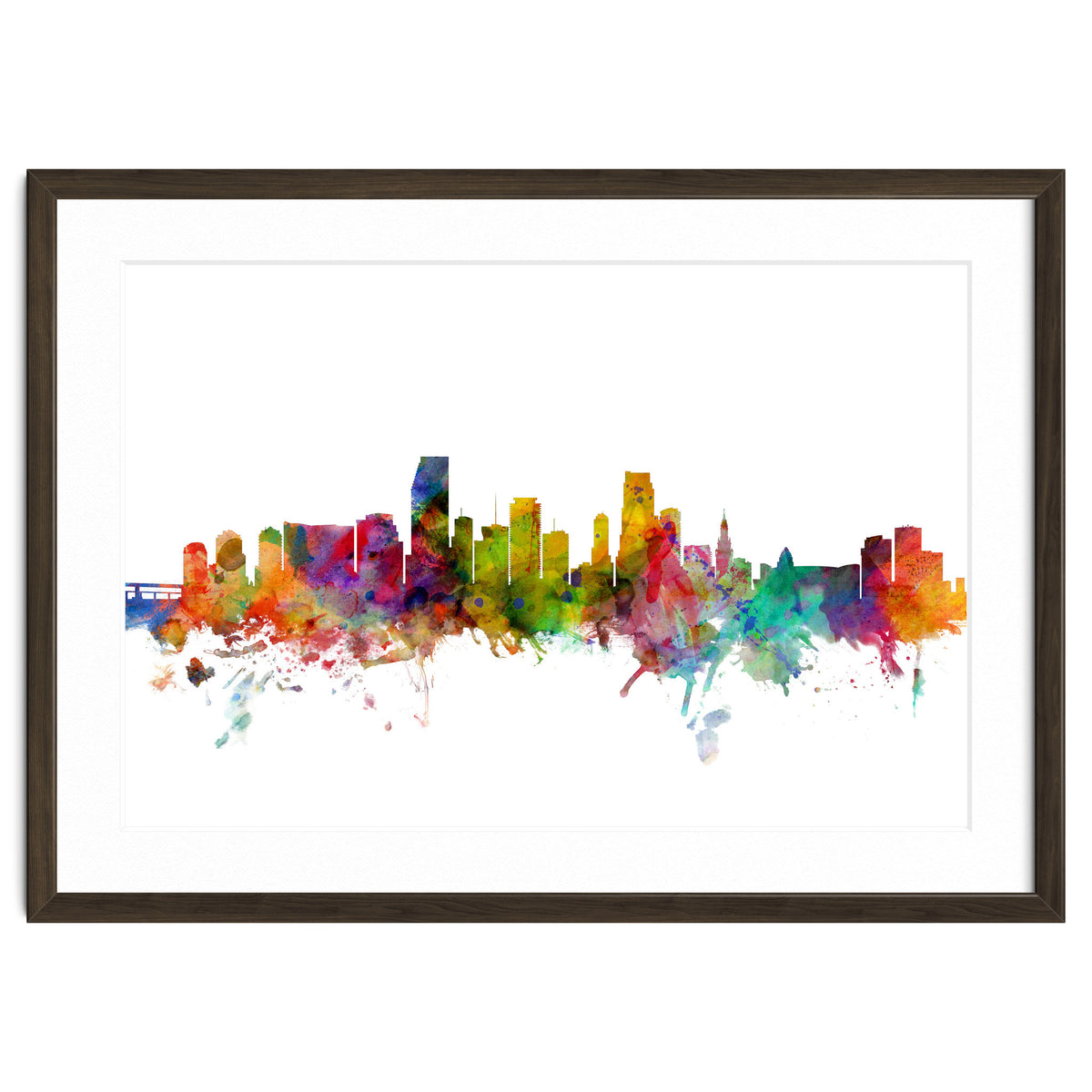 Miami Florida Skyline