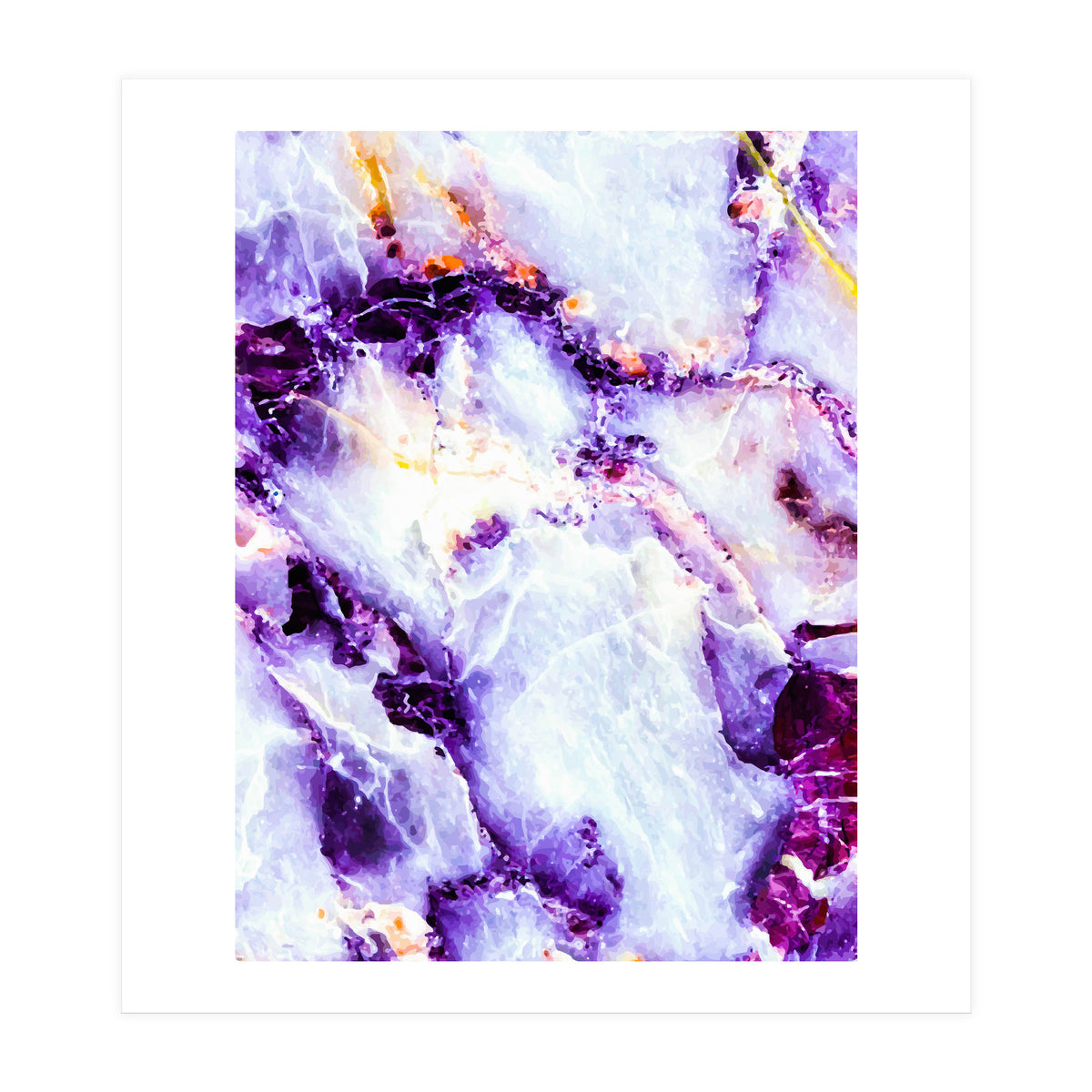 Purple marbling I (Print Only)