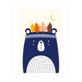 Little Cute Bear (Print Only) thumbnail