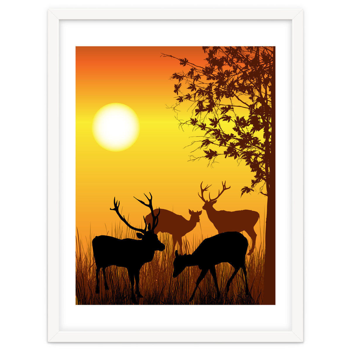 Deer Card