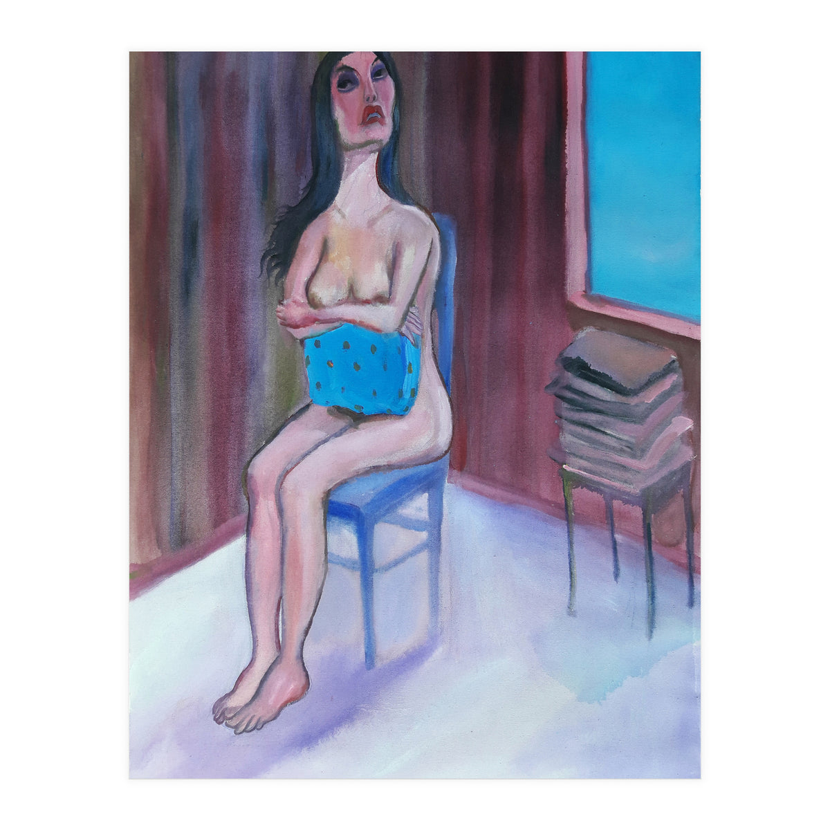 Chica Enojada (Print Only)