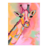 Giraffe Reaching the Rainbow (Print Only) thumbnail
