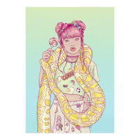 Candid Candy Lady (Print Only)