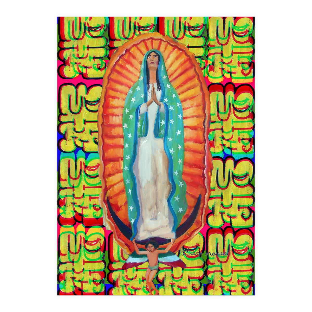 Virgen De Guadalupe 2 (Print Only)