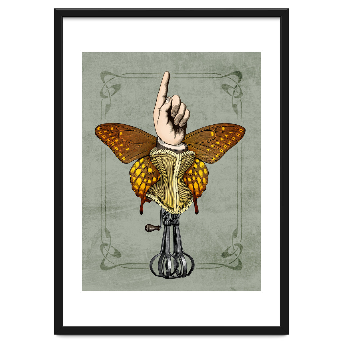 Butterhand Portrait
