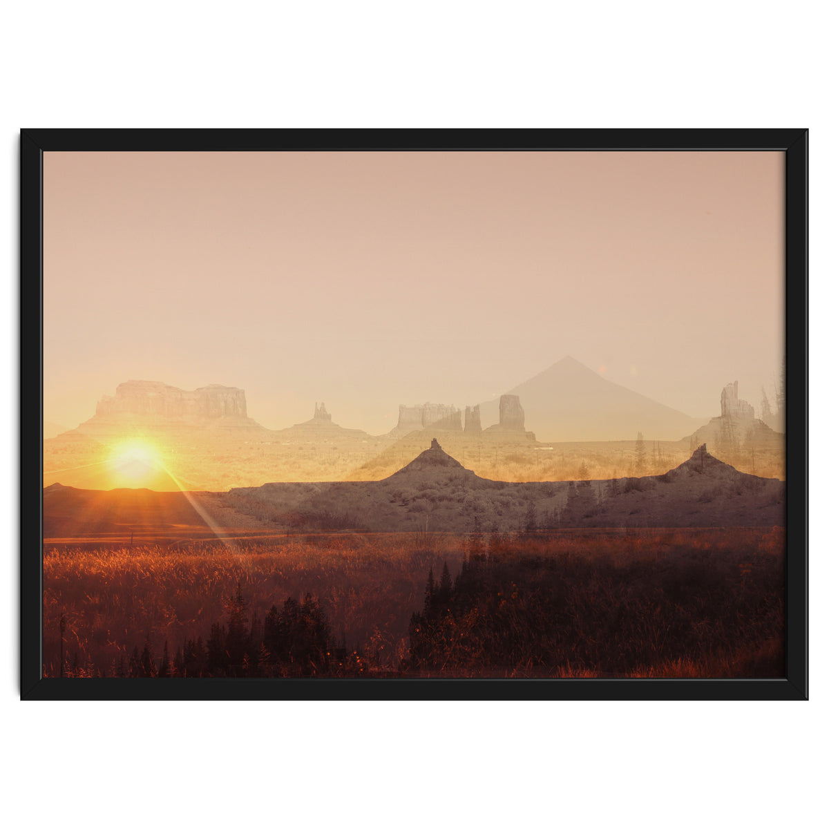 Western America Landscape