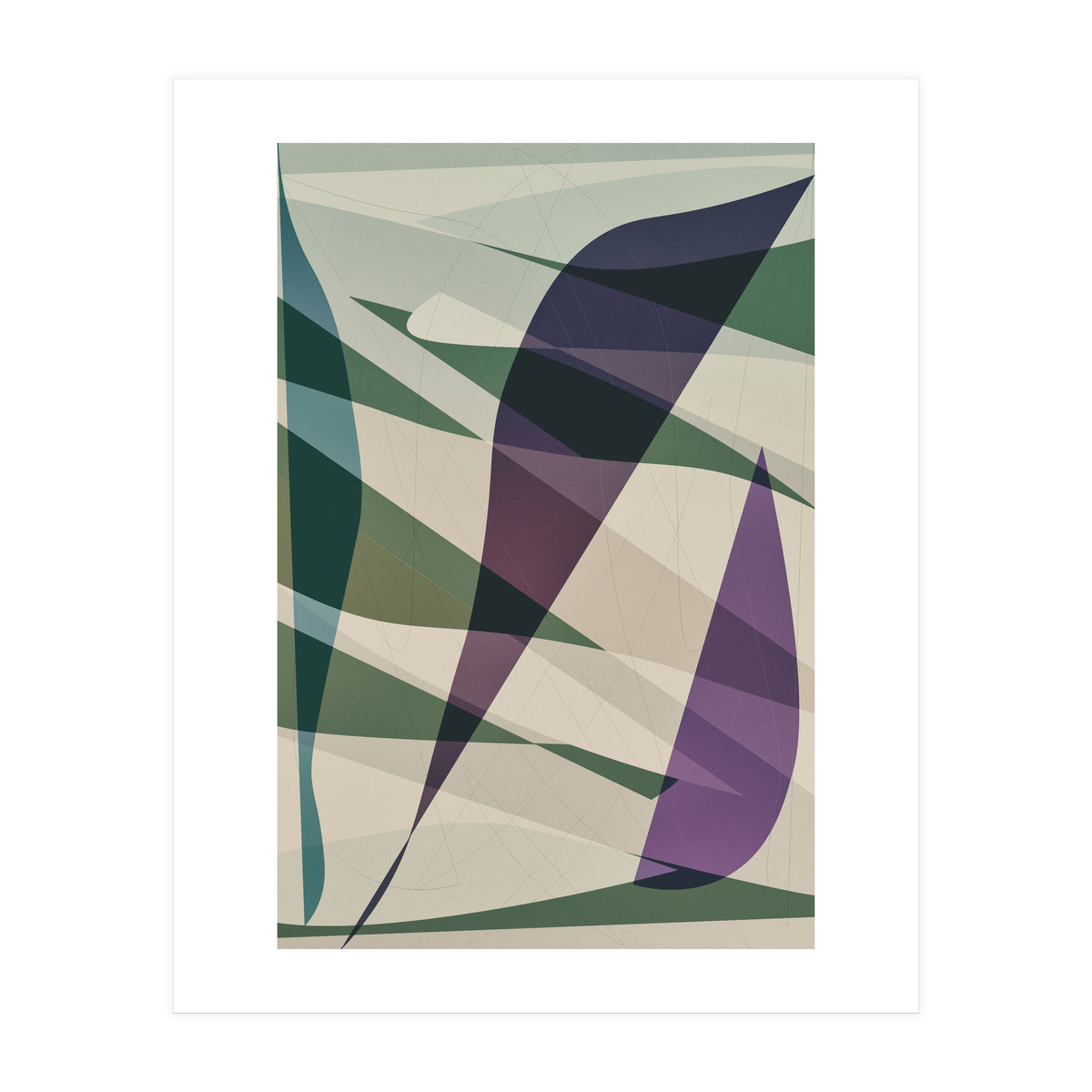 Abstract Composition No. 4 (Print Only)