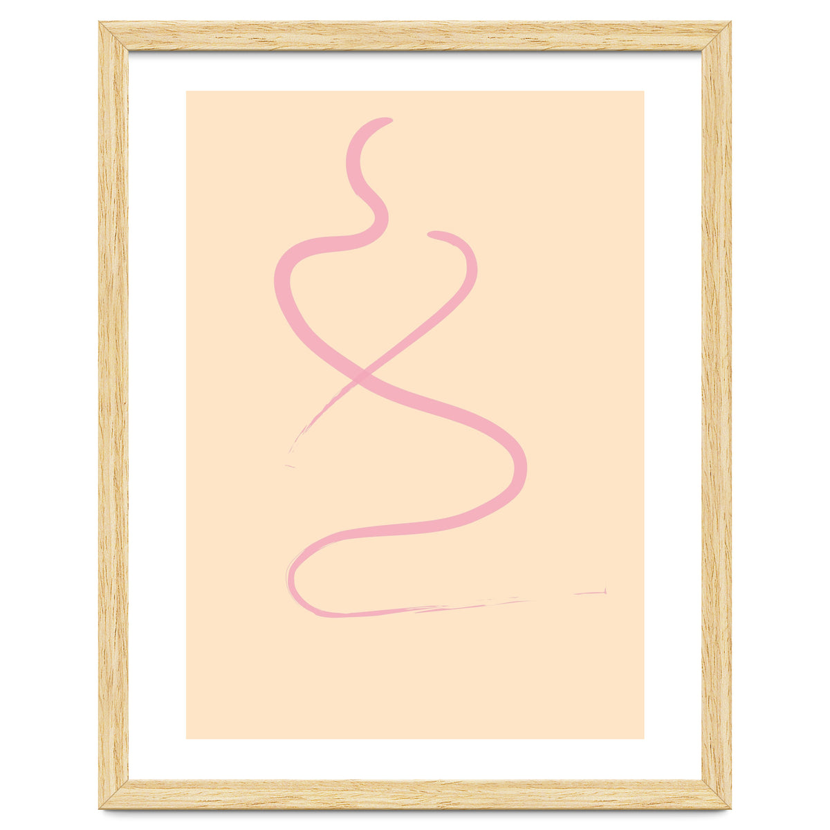 Seated line drawing No 2