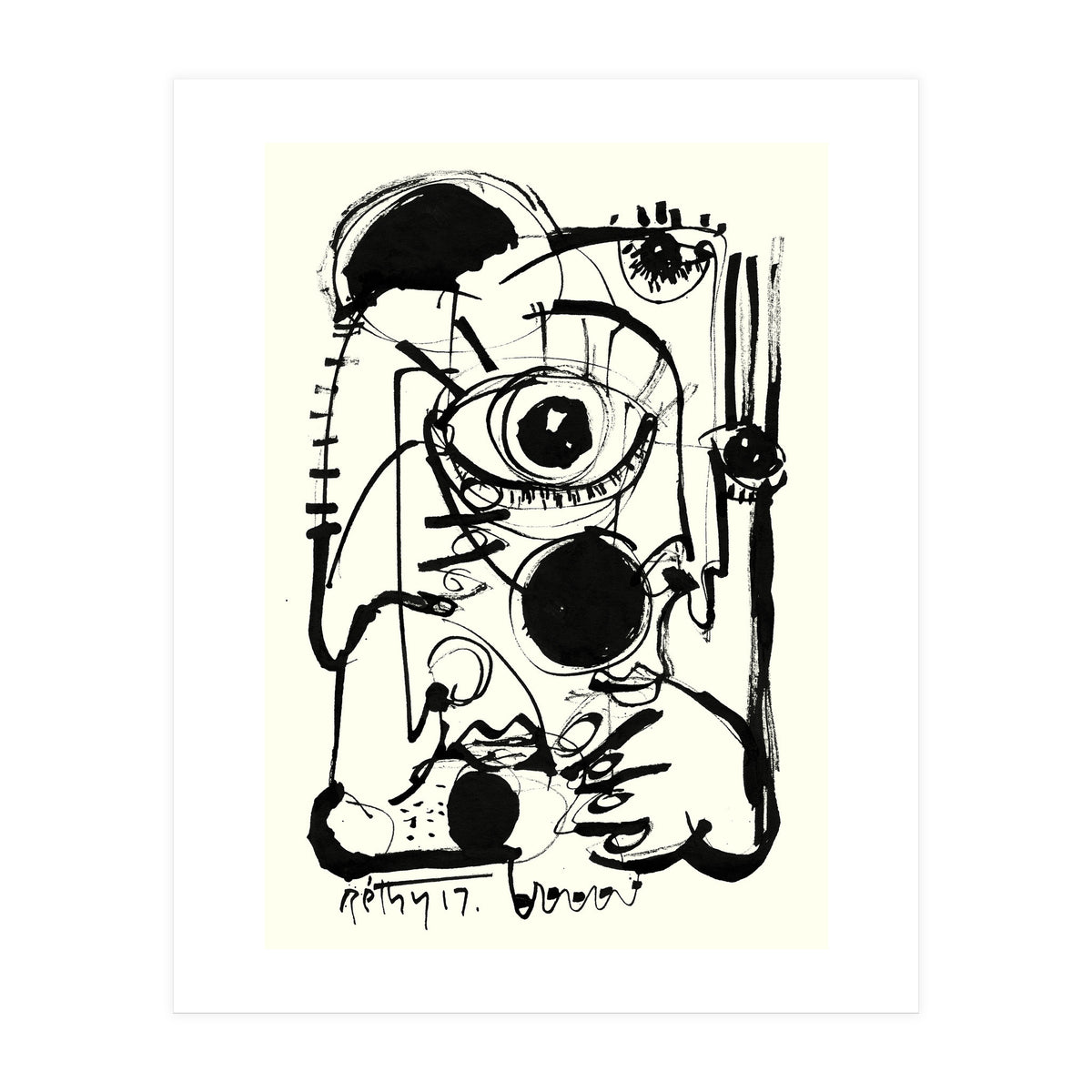 Staring Into Infinity (Print Only)