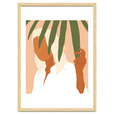 Musafir | Traveler Feminism Woman of Color in White Shirt | Palm Tropical Minimal Bohemian Fashion thumbnail