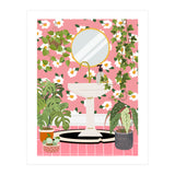 Sink in Boho Jungle Bathroom (Print Only) thumbnail