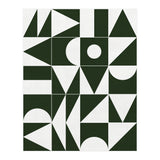 My Favorite Geometric Patterns No.15 - Deep Green (Print Only) thumbnail