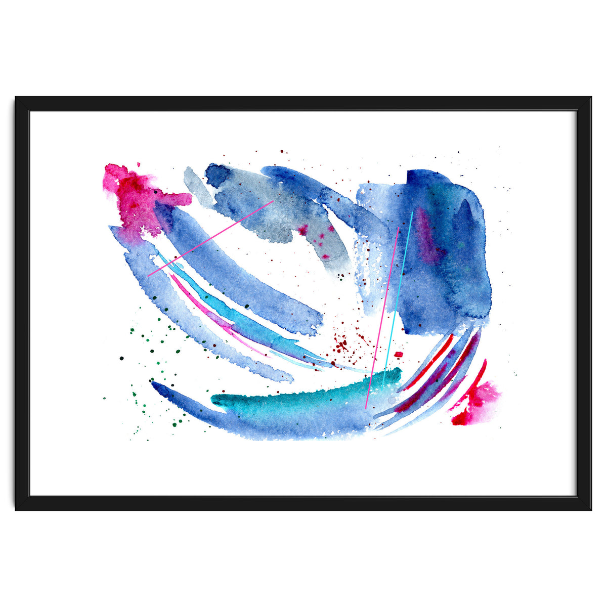 Happiness vibes || watercolor