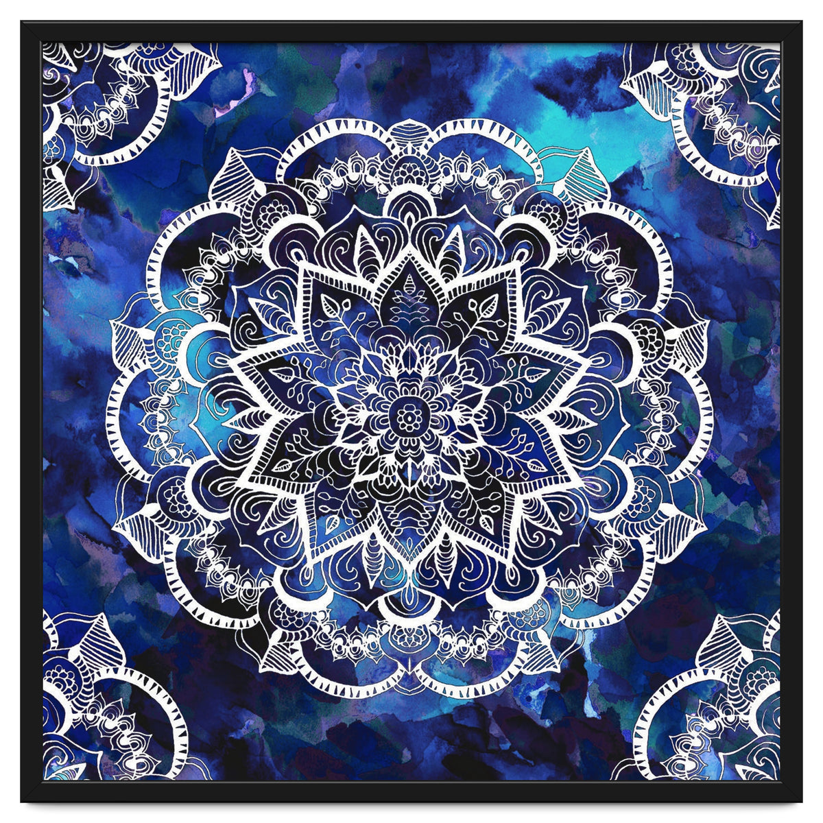 Queen Starring of Mandalas Navy