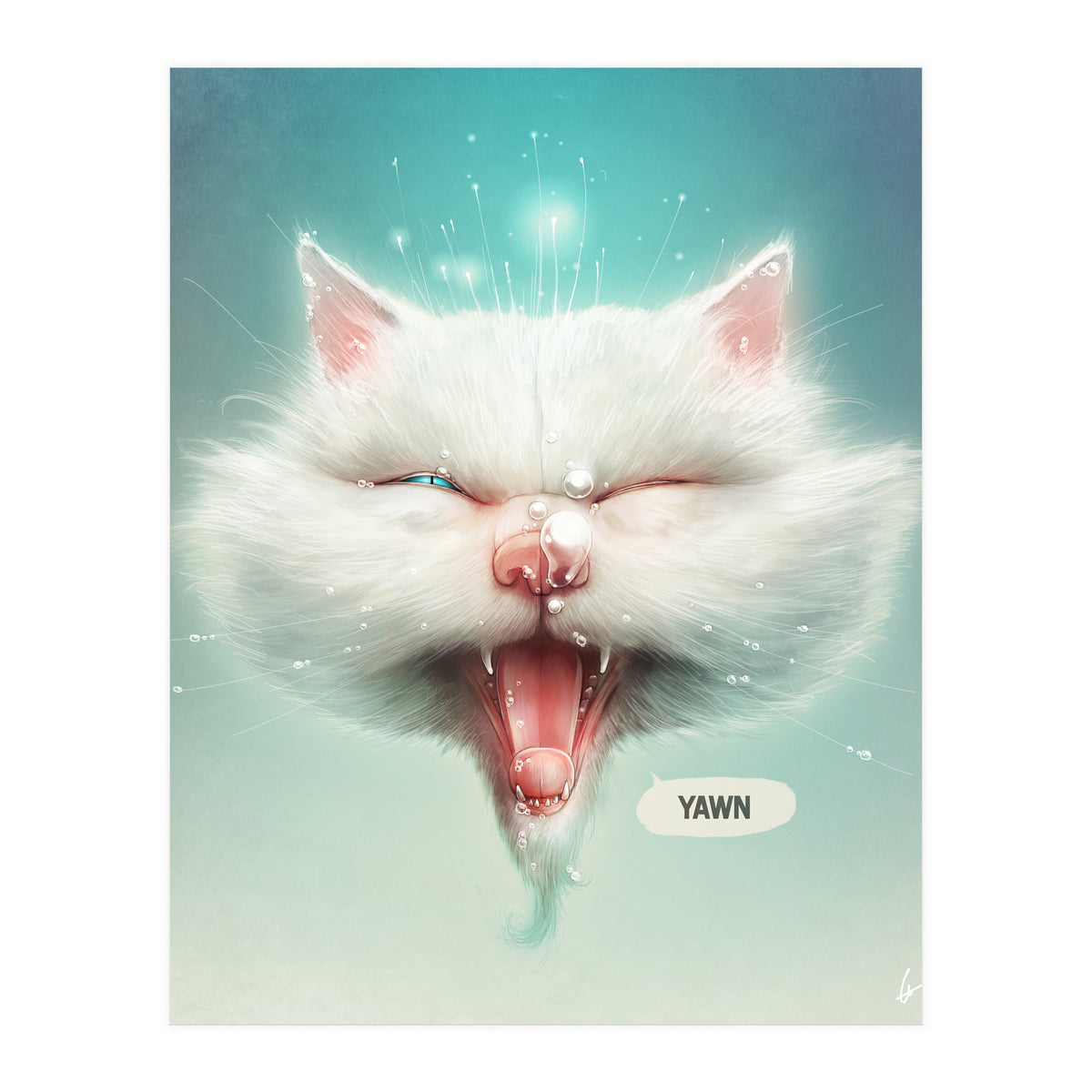 The Water Kitty (Print Only)