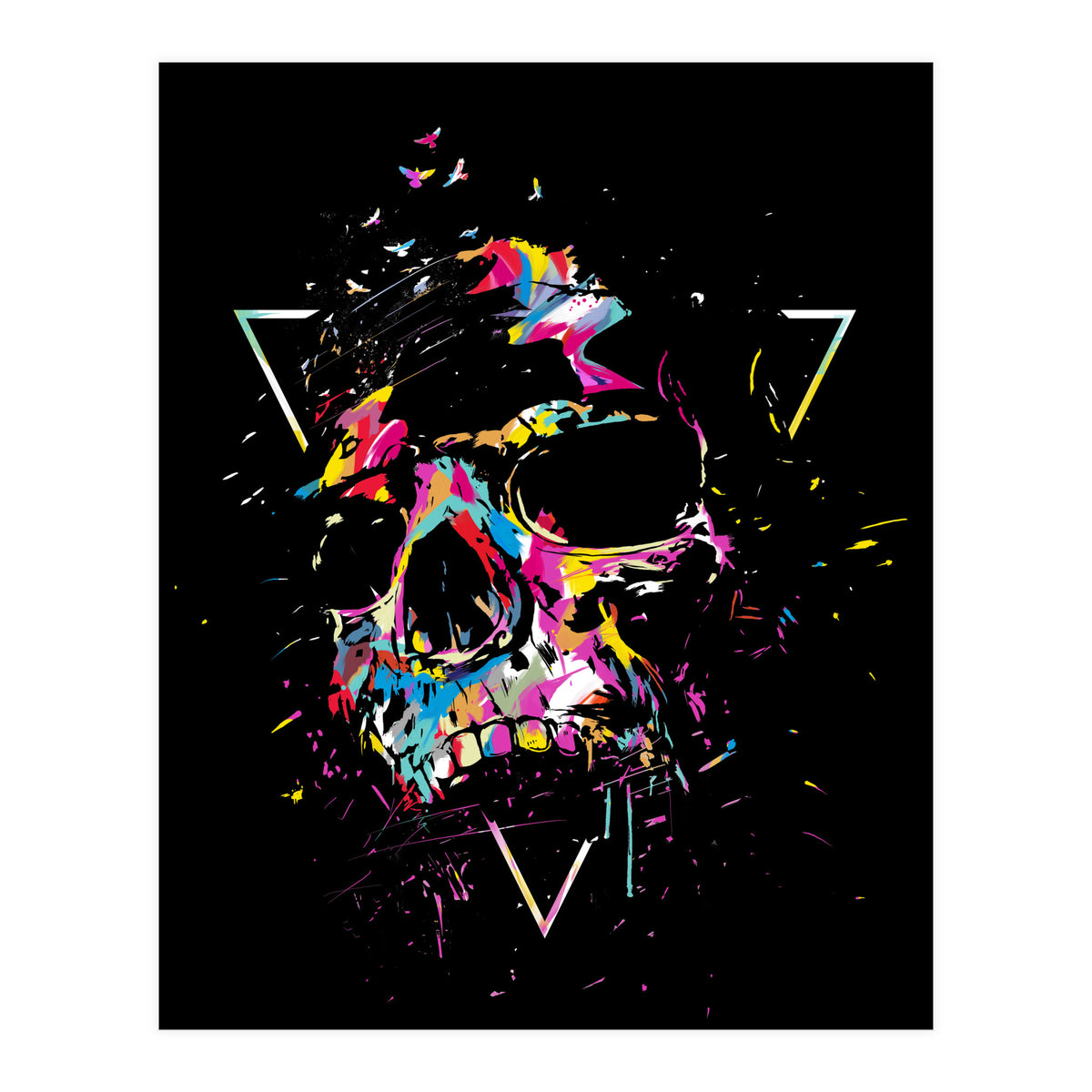 Skull X (Print Only)