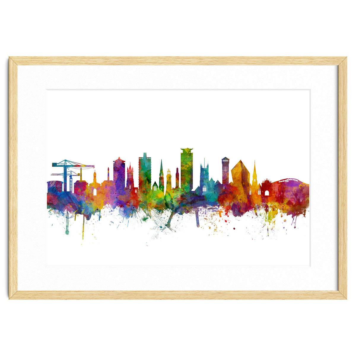 Plymouth England Skyline