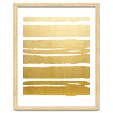 Gold Vibes Only | Luxe Shimmer Metallic Graphic Abstract | Golden Happiness Good Vibes thumbnail