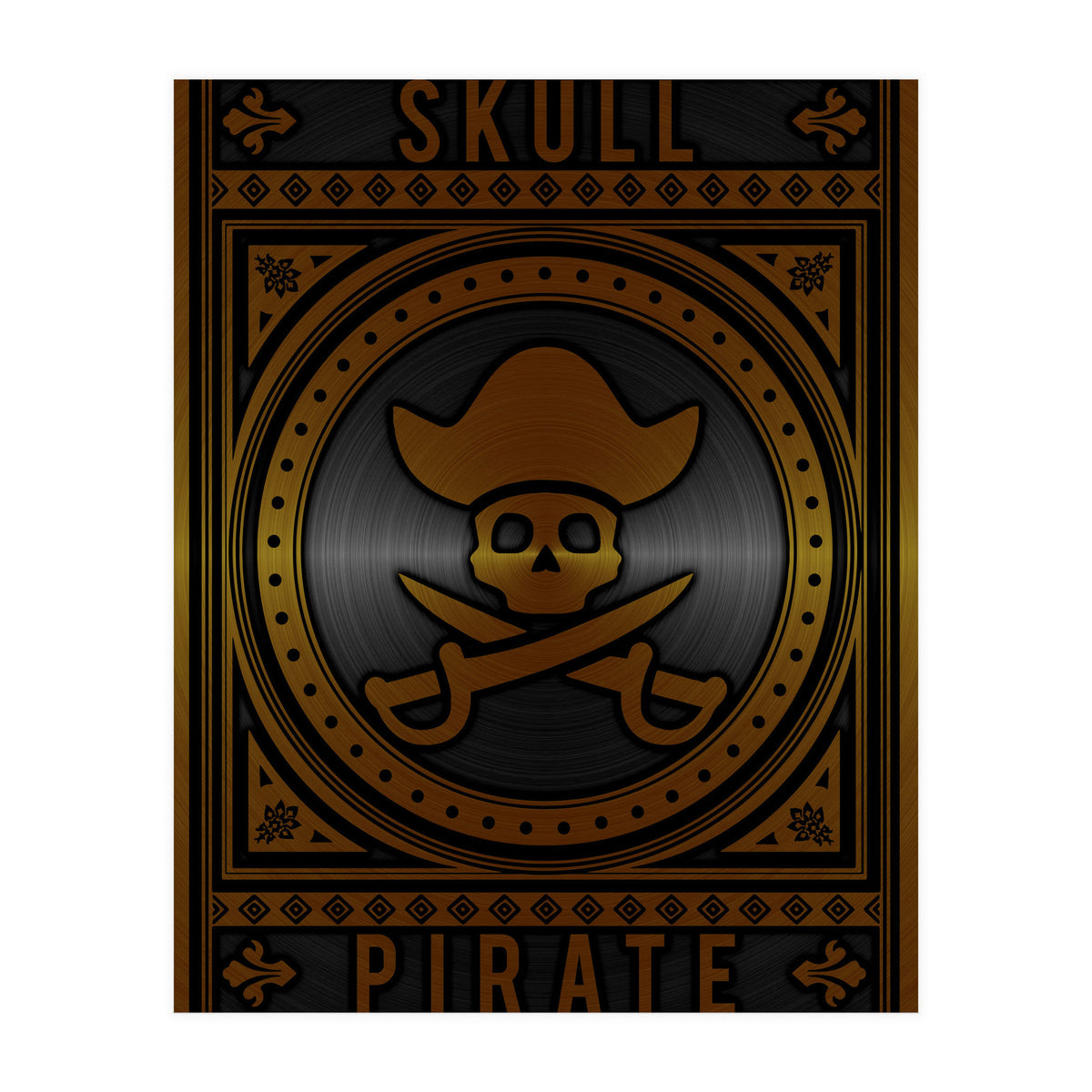 Skull Pirate (Print Only)