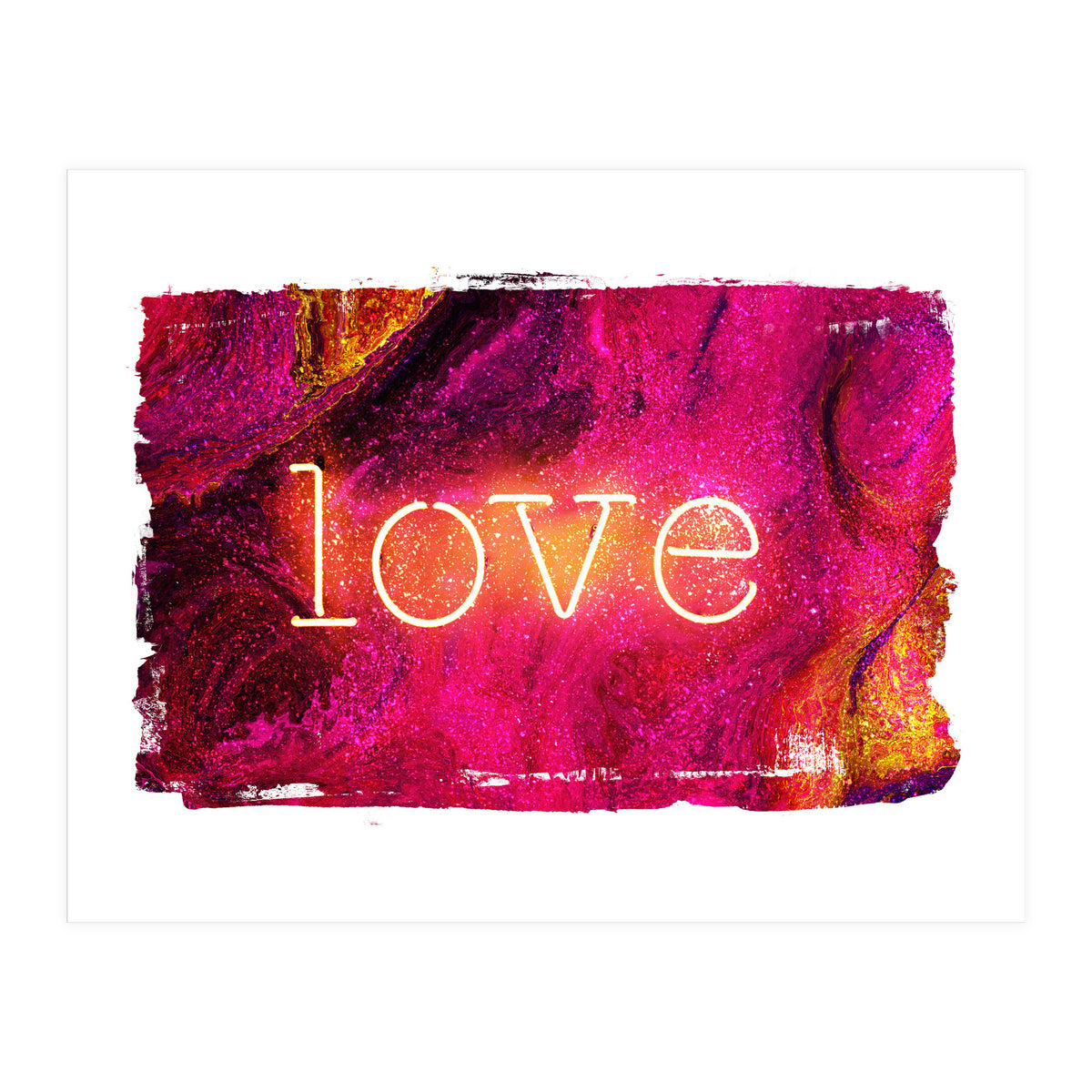 Neon Collection - Love (Print Only)