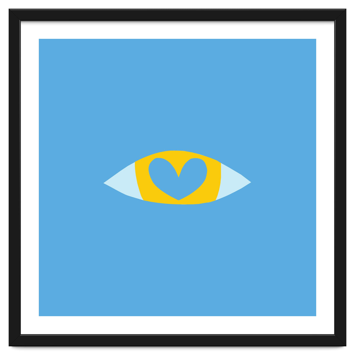 Heart Eye - BLUE