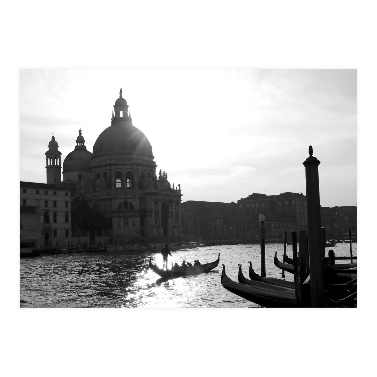 Romantic Venice Gondula  (Print Only)