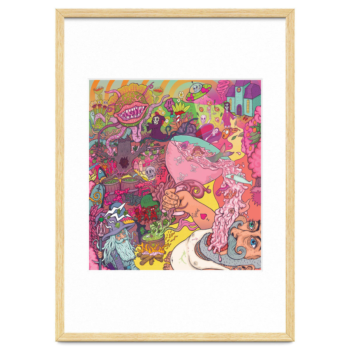 Abbeydale Brewery Collab Series Full Illustration - Yeastie Boys UK, Northern Monk, Origins Fyne Ales, Haand, Brew York and Black Jack Brewery.