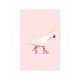 Rollerskating Cockatoo (Print Only) thumbnail