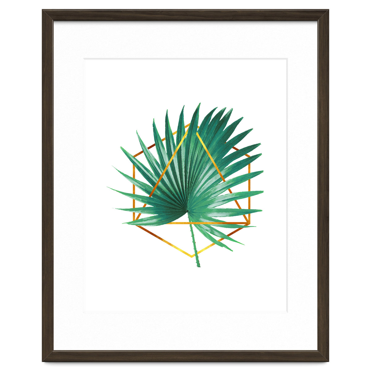 Tropical Palm Leaf 01