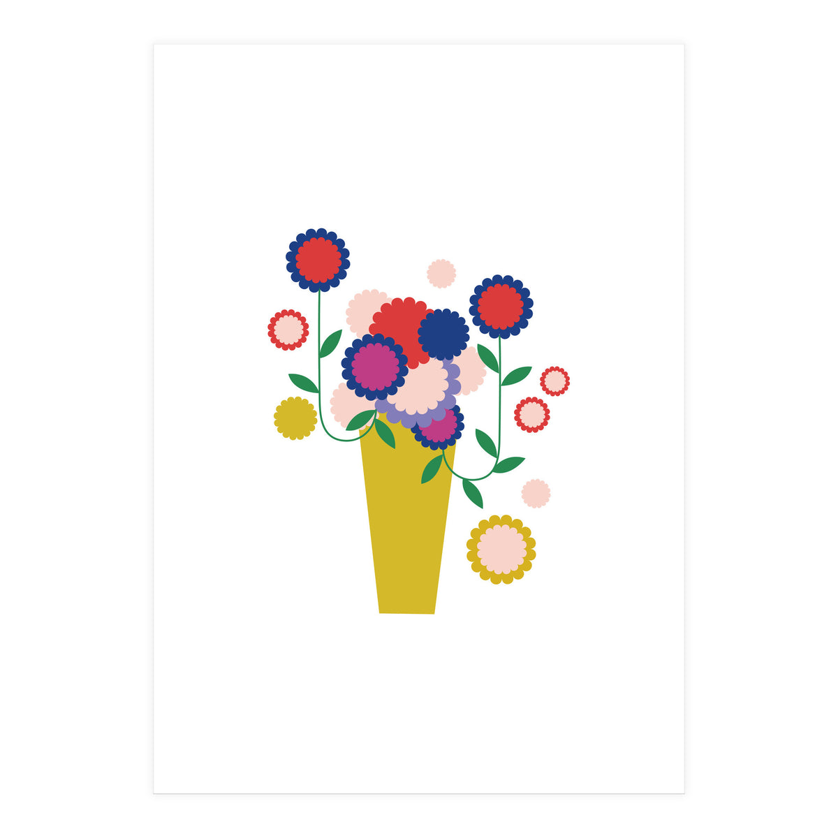 My Vase 1 Rgb White (Print Only)