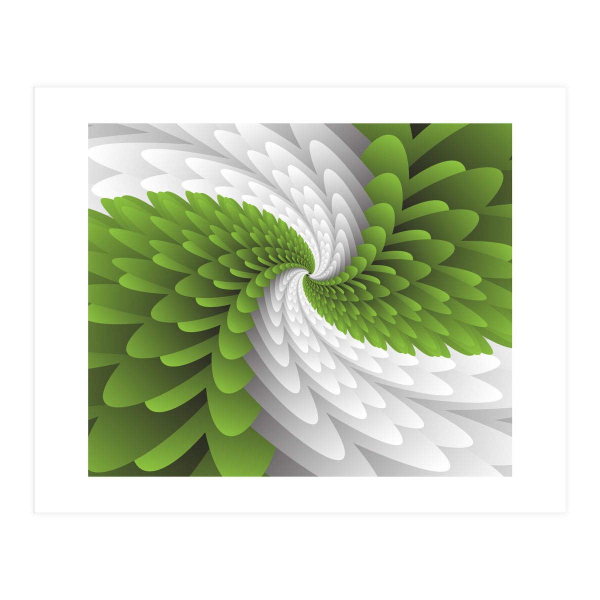 Green Majestic Wings (Print Only)