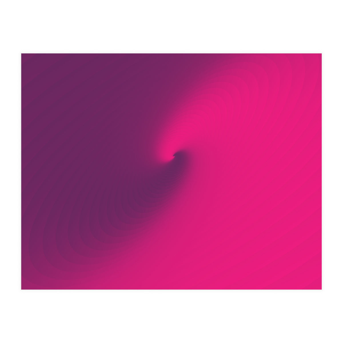 Abstract Purple & Blue  (Print Only)