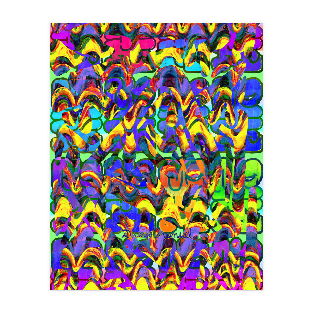 New Graffiti B 15 (Print Only)